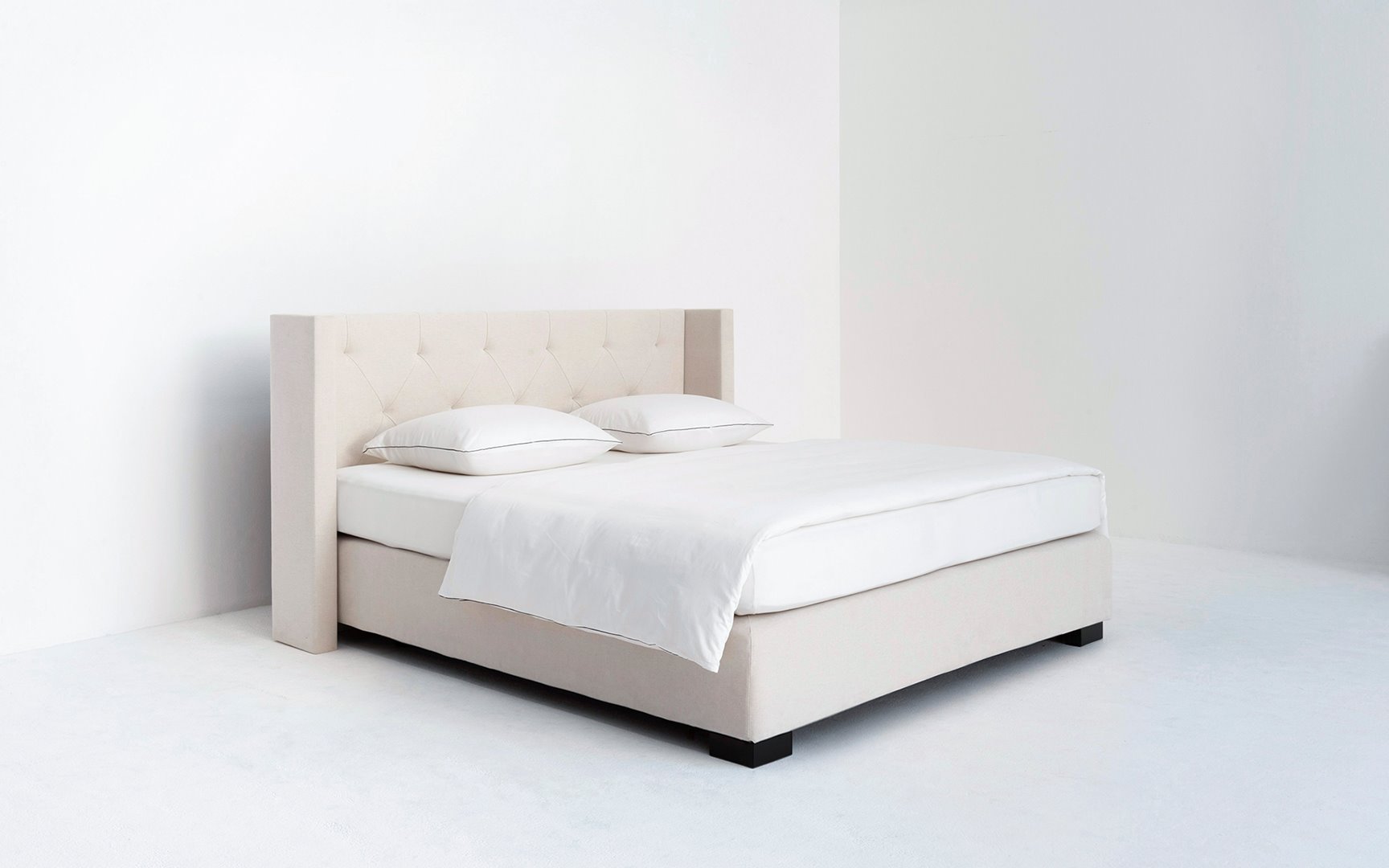 Hoofdbord Diamond Edge Low S BedHabits bp